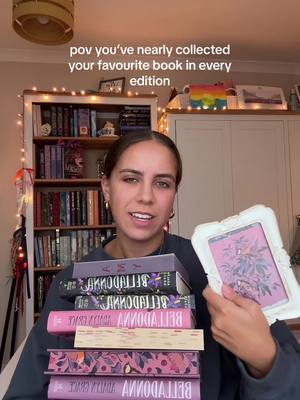 A post by @amymaybooks on TikTok caption: …and this is just the first book… #amymaybooks #belladonna #adalyngrace 