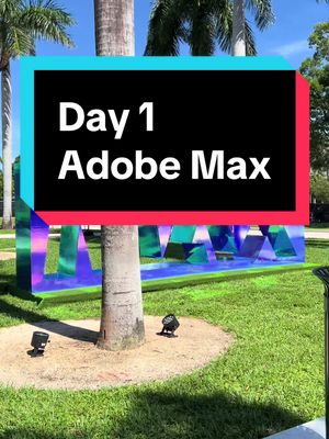 A post by @jobsxdesign on TikTok caption: Come enjoy Adobe Max with me! Day 1 #graphicdesigner #adobe #design #creative #learnwithjenna #jobsxdesign #adobemax #adobeexpress #CapCut @Adobe @Adobe Express 