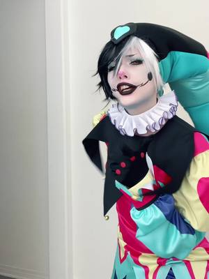 A post by @notmeggii on TikTok caption: YA THINK I DIDNT HAVE MORE?!! I will always have more  lvstfull longe >u> . #fizzarolli #fizzarollicosplay #helluvaboss #helluvabosscosplay fizzarolli cosplay