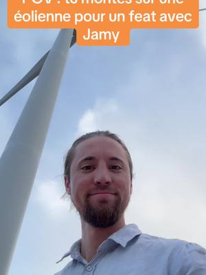 A post by @yvan_casta on TikTok caption: « C’est comme à l’accrobranche » 🧗💨 La vidéo vient de sortir sur la chaîne Youtube de @Jamy - Epicurieux ! ▶️