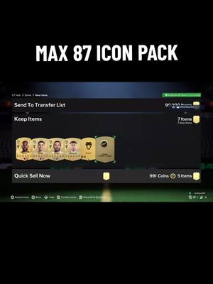 A post by @onlyrobbo11 on TikTok caption: who did you get? #iconpack #fifa #eafc25 #eafcicon 