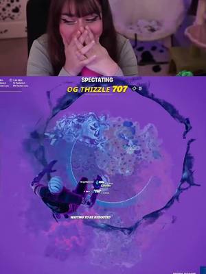 A post by @thrifty_streams on TikTok caption: I’ve never seen a Glitch like this before 😱😂 #fortnite #GamerGirl 