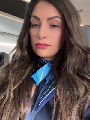 A post by @respectfullymaygen on TikTok caption: #flightattendantlife #crewlife #flightattendant #itsme 