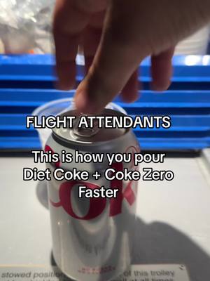 A post by @briannachrstine on TikTok caption: #fyp #flightattendant #flightattendants #dietcoke #cokezero #snl 