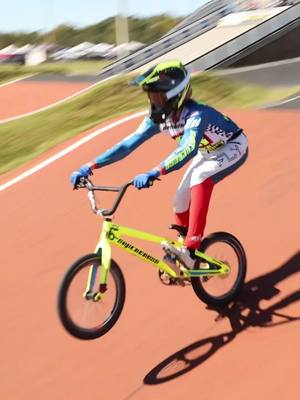 A post by @usabmx on TikTok caption: Big dog magic 🪄#usabmx #bmx #bmxracing 