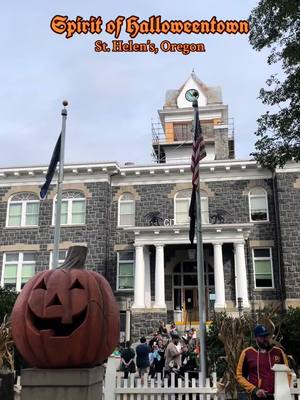 A post by @singhsharkweek on TikTok caption: Such a cute day trip from Portland! Pro tip: go to The Klondike for spooky cocktails and autumnal meals and Dari Delish for thr best ice cream #halloween #halloweentown #disneychannel #oregon #sthelens #sthelensoregon 