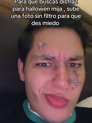 A post by @sanchez8988 on TikTok caption: Pues si mija #fyp #halloween #cxybca #humor #xyzbca #viral 