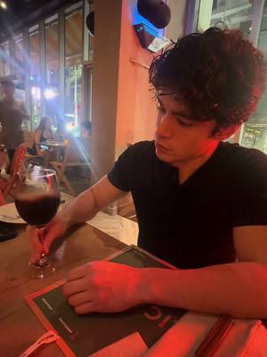 A post by @robert.quintero on TikTok caption: those wine tasting videos got me acting up 💀 #fyp 