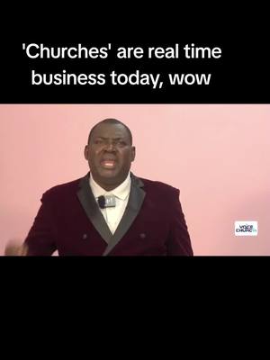 A post by @sirjohn190 on TikTok caption: Churches are real time business today