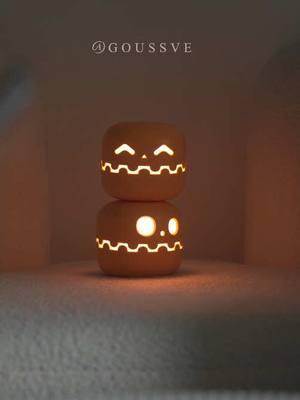 A post by @goussve.km on TikTok caption: Perfect decorations for Halloween! #hallween #hallweendecor #pumpkin #hallween2024 #pumpkinlantern #nightlight #jackolantern #halloweenmakeup #fyp #bgoodshops #goussve 