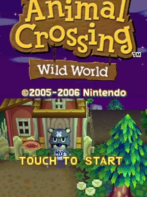 A post by @nostalgicallynintendo on TikTok caption: Animal Crossing Wild World - Title Screen #AnimalCrossing #ACWW #ACNH #ACNL #Nintendo #NintendoDS #DS #NintendoNostalgia #Nostalgia #NintendoSwitch #Switch #NewHorizons #NewLeaf #fyp #fy #nostalgicallynintendo 