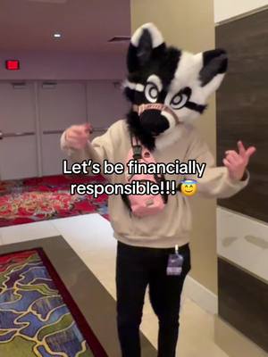 A post by @tiko.wolf on TikTok caption: Lets go gambling!! #furry #fursuit #fursuiter #fursuiting #furryfandom #fursuitforsale #furrycommunity #furrycostume #furryedit #cutefurry 