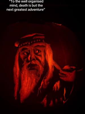 A post by @captive__creations on TikTok caption: #harrypotter#pumpkin#art #fyp 