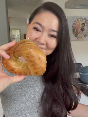 A post by @wtfab1 on TikTok caption: Want fresh, hand-rolled New York City bagels delivered right to your door? @newyorkerbagels is at your service. 🥯 P.S. I just saw their pumpkin spice bagels are back! #ad 