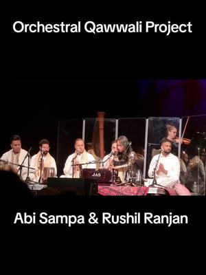 A post by @bollywoodgems0 on TikTok caption: #qawwali #orchestra #abisampa #hamd #allahu #nabilahmed034 