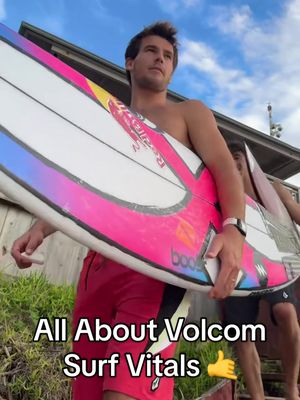 A post by @volcom on TikTok caption: Its all abou the #volcomsurf vitals 🌊 @Jack Robinson @YagoADora #volcom #volcomhawaii #hawaii #surf 