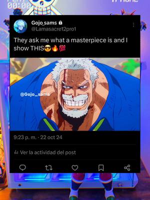 A post by @gojo_sams on TikTok caption: #Anime #fyp #onepiece #garp #monkeydgarp #foryou #foryoupage #trending #viral #gojo_sams #animeedit #animetiktok 💫🔥🌟