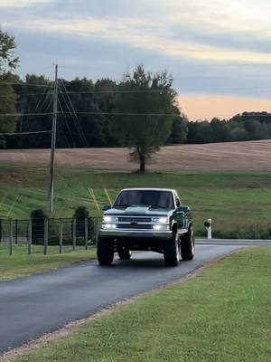 A post by @_.haileywilliams on TikTok caption: can you spot whats new??? #fyp #k1500 #trucksoftiktok #bubbatruck🌾 #chevy 