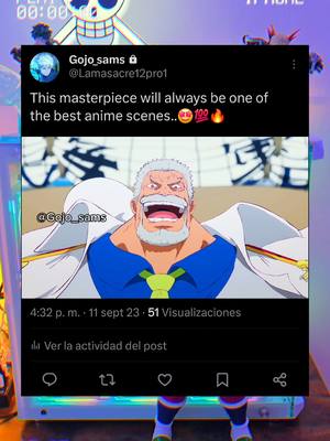 A post by @gojo_sams on TikTok caption: Galaxy Impact. 🔥💯 #Anime #fyp #onepiece #garp #galaxyimpact #foryou #paratii #viral #gojo_sams 🌟💫