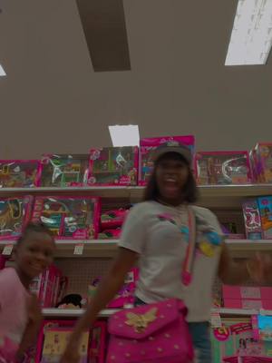 A post by @executive_beauty on TikTok caption: #TARGET FUN ‼️🤣 I MEAN @target RUNN‼️ #BARBIE SECTION #contentcreator #targetinfluencer #FYP #comedy  #coolmomsoftiktok #COOLMOM #laughter #tiktok #VIRAL #FLORIDA #VOTE #blackmomsoftiktok #motherdaughter  #FAMILY #familyfun #MOMLIFE #bestfriend #PINK #HOLIDAYS #money #viraltiktok 