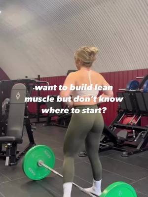 A post by @foodspring_uk on TikTok caption: If you want to build lean muscle, follow this advice! 💪 #foodspring #foodspringuk #protein #weights #gym #fitness #fitnessmotivation 