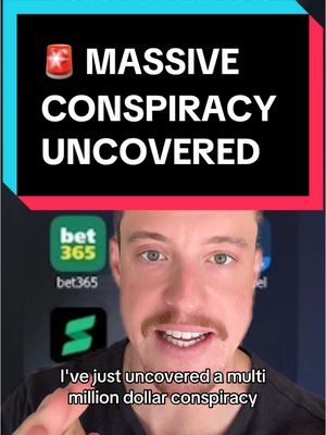 A post by @thejollygreeninvestor on TikTok caption: CONSPIRACY UNCOVERED 🚨 #nflbetting #nflpicks #sportsbetting #sportsbet 