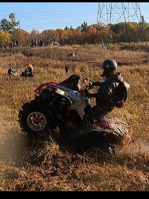 A post by @eh_tv on TikTok caption: Some things never change. #baymarine #canam #Renegade #skeg #bog  @originalmodsdesign @N2YTY @Shayne Giguere @Crazybrowner @FAR Mudding @SuperATV.com @Gator Waders @teambaymarine @stmpowersports 