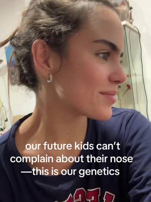 A post by @mealicia on TikTok caption: Some people say we look alike #nose #Relationship #perfectnose 