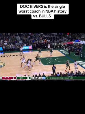 A post by @awfulcoaching on TikTok caption: Bulls 133 - Bucks 122 #NBA #milwaukeebucks #chicagobulls #docrivers 