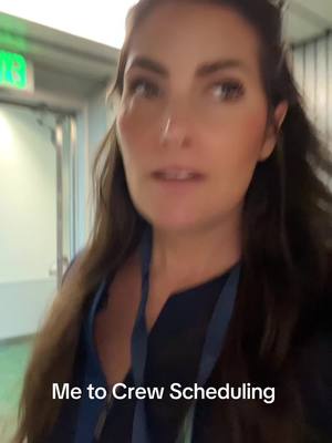 A post by @respectfullymaygen on TikTok caption: They test me sometimes ….. #crews #crewscheduling #flightattendantlife #flightattendant #crewlife #travel #crew07 