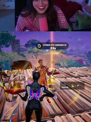 A post by @thrifty_streams on TikTok caption: He really did that at the end 🤣💀 #fortnite #GamerGirl 