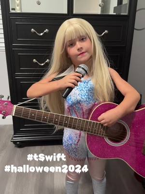 A post by @makeup.momma on TikTok caption: @Taylor Swift  this cutie loves your music ! Probably a long shot but a it wouod be soo cool to get back a duet to show her ! #halloween2024 