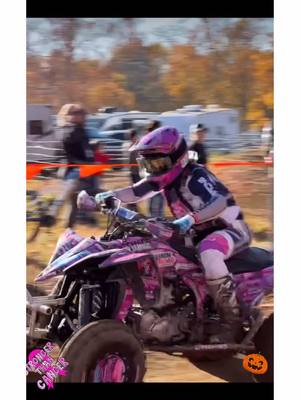 A post by @gncc_clips on TikTok caption: #gncc2024 #GNCC #BreastCancerAwareness #ironmangncc2024 #happyhalloween 