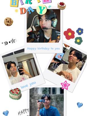 A post by @fan_dount26 on TikTok caption: Happy Birthday to donut 🎊🎂💞#CapCut #Donut #DONUTfan #flashkh #fypシ 