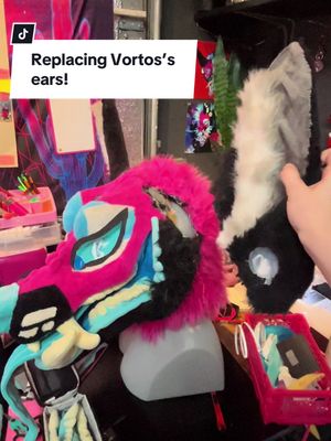 A post by @khlorineforge on TikTok caption: Theyre a lot more dimensional and HQ like how I wanted🎉 🏃(the old ones also had soot stains from me mistakenly storing him above where I light my candles for a little while! :(   . . . ##khlorineforge##fursuitmaker##fursuitrefurb##khlorineforgewip##fursuitwip##fursuit##fursuitworkinprogress##fursuitmaker##fursuitmakers##fursuitmakersoftiktok##furry##furryfandom##furryartist##furrysuit##fursuits##khlorine##fursuitartist##fursuiting##furryfandom##furryfandom2024##furrycommunity##khlorine##fursuitmaker##fursuithead##fursuitfursuiting##fursuits##fursuitheadwip##furry##furrysoftiktok##tiktokfurries##fursuiting##fursuitmakercheck 