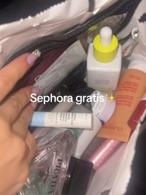 A post by @lianafromomegle on TikTok caption: TRAINING PRODUCTS (AKA GRATIS HAUL) heheh  #sephoragratis #sephora #trainingproduct 