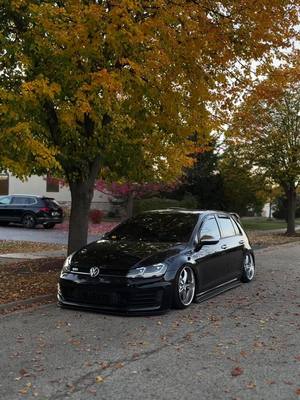 A post by @mk7marb on TikTok caption: deftones car 🤓 #vw #volkswagen #gti #bagged #mk7 #fyp #workwheels #vskf #deftones 