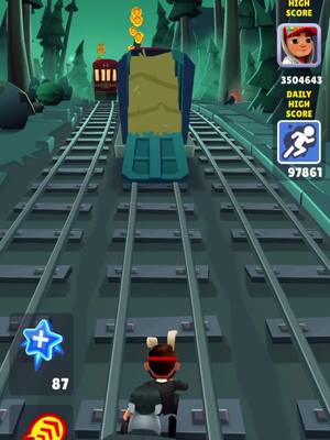 A post by @burger..official on TikTok caption: #creepypasta #reddit #subwaysurfers #horror #