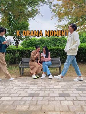 A post by @korea.on on TikTok caption: Real life k-drama #kdrama #korea 