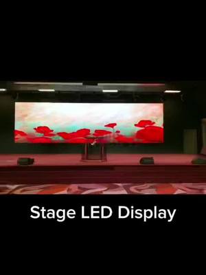 A post by @sryleddisplay on TikTok caption: SRYLED Case: Stage LED display with high contrast and bright colors#stageledscreen #leddisplay #ledvideowall #leddisplayfactory 