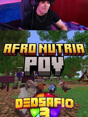 A post by @bruniciott on TikTok caption: Afro Nutria en Dedsafio 3 🦦 #brunicio #fyp #Minecraft #dedsafio3 #dedsafiominecraft #aldogeo 