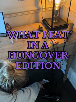 A post by @laurenedenelizabeth on TikTok caption: binge eating vlog