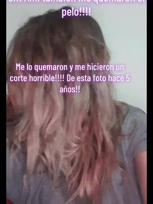 A post by @3leenaa__machii on TikTok caption: Sii!! Ami tambien me quemaron el pelo! 4 años despues tengo este pelazo!! Thank you #kerastase #redken #pelodeoro 