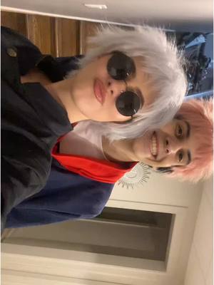 A post by @jordynztiktok on TikTok caption: pre halloweek shenanigans #jjk #areyoucrying #gojo 