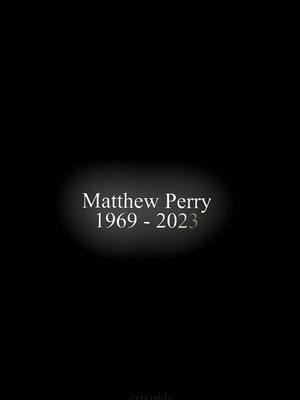 A post by @erivoids on TikTok caption: #MATTHEWPERRY || can’t believe it’s been one whole year without this amazing man. I miss him dearly and I have already cried 3 times making this edit. I feel like I’ve known him personally but I think that is because he reminds me of someone who is so important to me. Sending his family and friends the best wishes. Thank you Matthew for sharing your life with us. For making us laugh. For making us cry. For being yourself. We love you forever and always. Rest easy 🕊️ - spc :: @matthewperryscenes  cc :: @❥ mori  - #matthewperry #chandlerbing #friends #fyp 