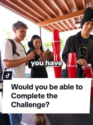 A post by @johnrusanov on TikTok caption: Would you have been able to complete the challenge? @Chegg #CheggTriviaChallenge #manonthestreet #cheggpartner 