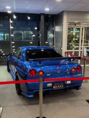 A post by @lvz_carspotter on TikTok caption: @Khan Automotive #fy #fyp #foryou #foryourpage #nissanskyliner34gtrvspec #CapCut 