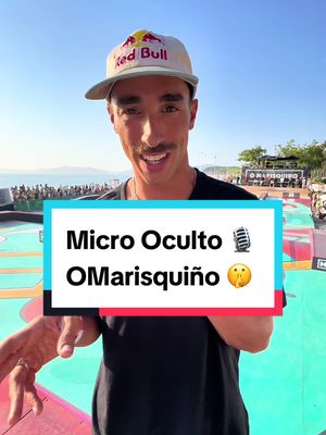 A post by @dannyleon on TikTok caption: Hace tiempo que tuve esta idea y aqui el primer video de “Micro Oculto” y en esta ocasión doy 3 intentos para hacer el truco skate que estaban intentando durante los entrenamientos del campeonato de OMarisquiño para darles la oportunidad de ganar unas zapatillas @ReebokEU 😍  Los ganadores eligieron sus zapas y se les envio a su domicilio 👌🏽 ✅  #deportesentiktok #skate #omarisquiño #micup #microoculto 