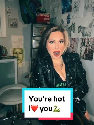 A post by @katiedupe6 on TikTok caption: Xoxoxo LOVE🐍🕊️🐍🕊️🐍 #livetiktok #fypシ #fyppppppppppppppppppppppp #iloveyou #tattootok #tattooedgirl #leather #wehavefun #glowtobedifferent #myteam #litup #welcometotheshitshow #inkedup #tattooed #creator #tiktoklive #livehighlights #sexyy #iykyk #takewhatresonates #laughter  #lolipop 