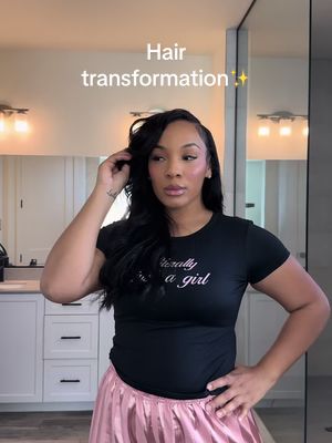 A post by @jaystevess on TikTok caption: New character unlocked 🤗 @ISEEHAIR #diyhair #hairtransformation #blackgirlhairstyles #iseehairbeauty 